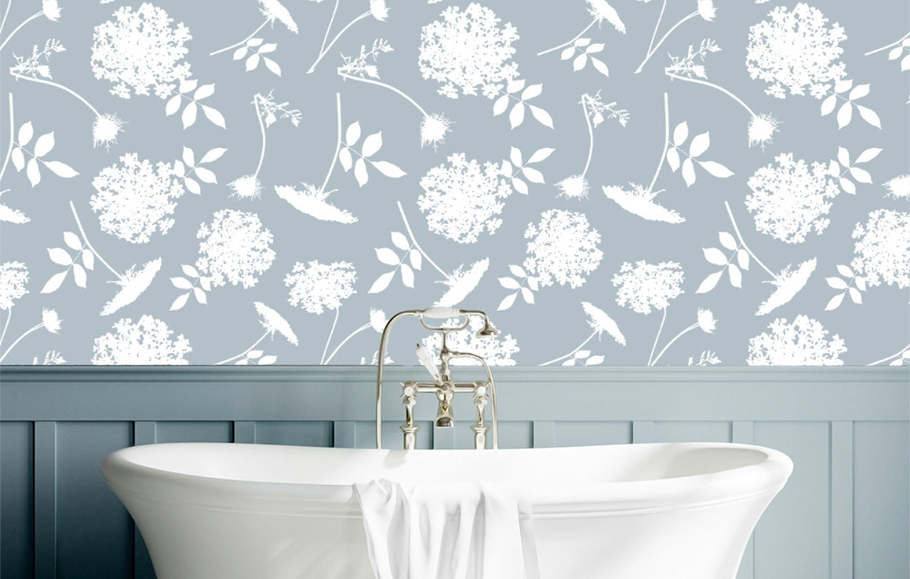 Queen Ann's Lace Light Blue