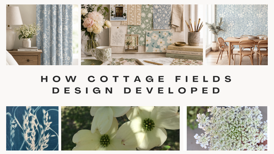 How Cottage Fields Design Developed from Idea to Wallpaper