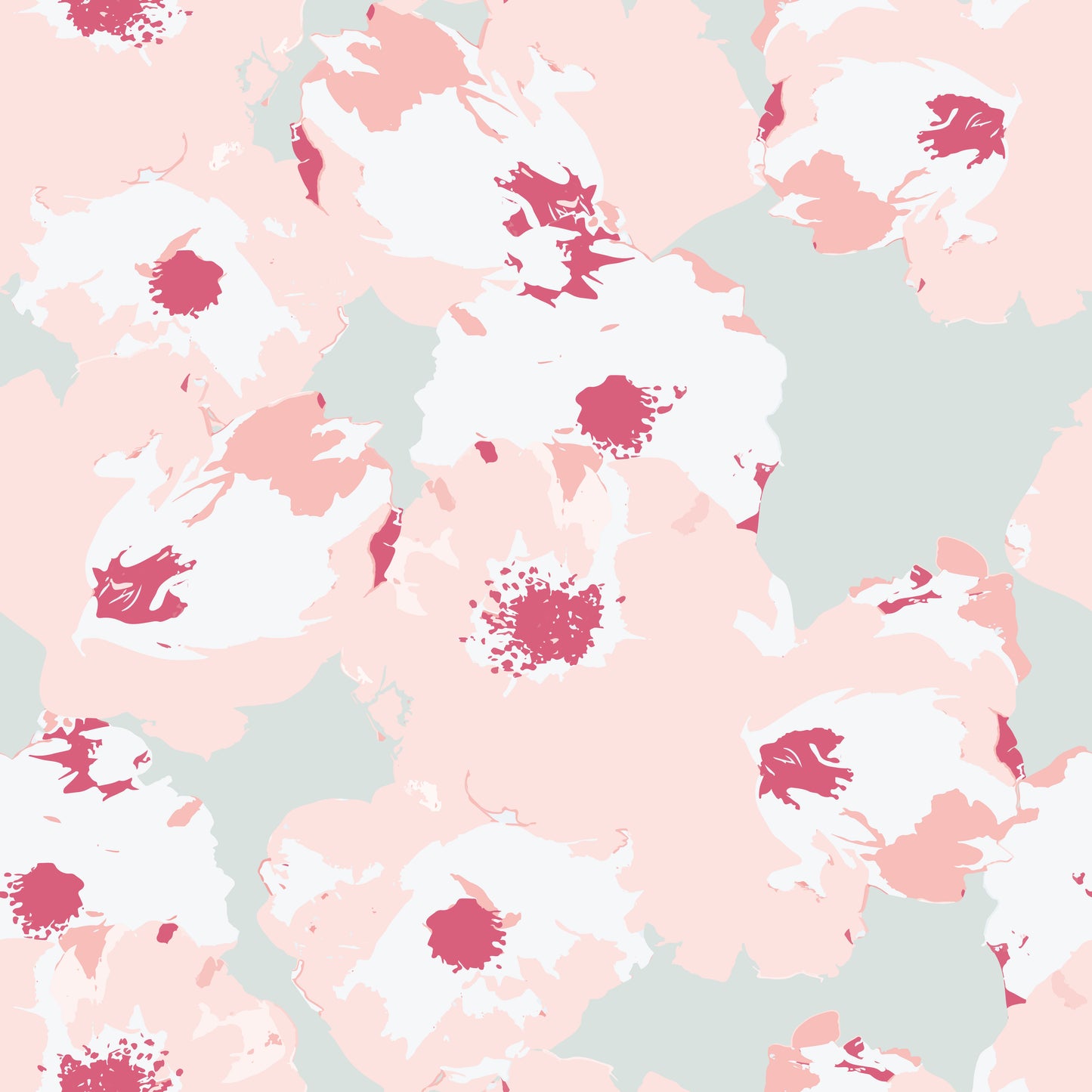 Cascading Roses - Pink