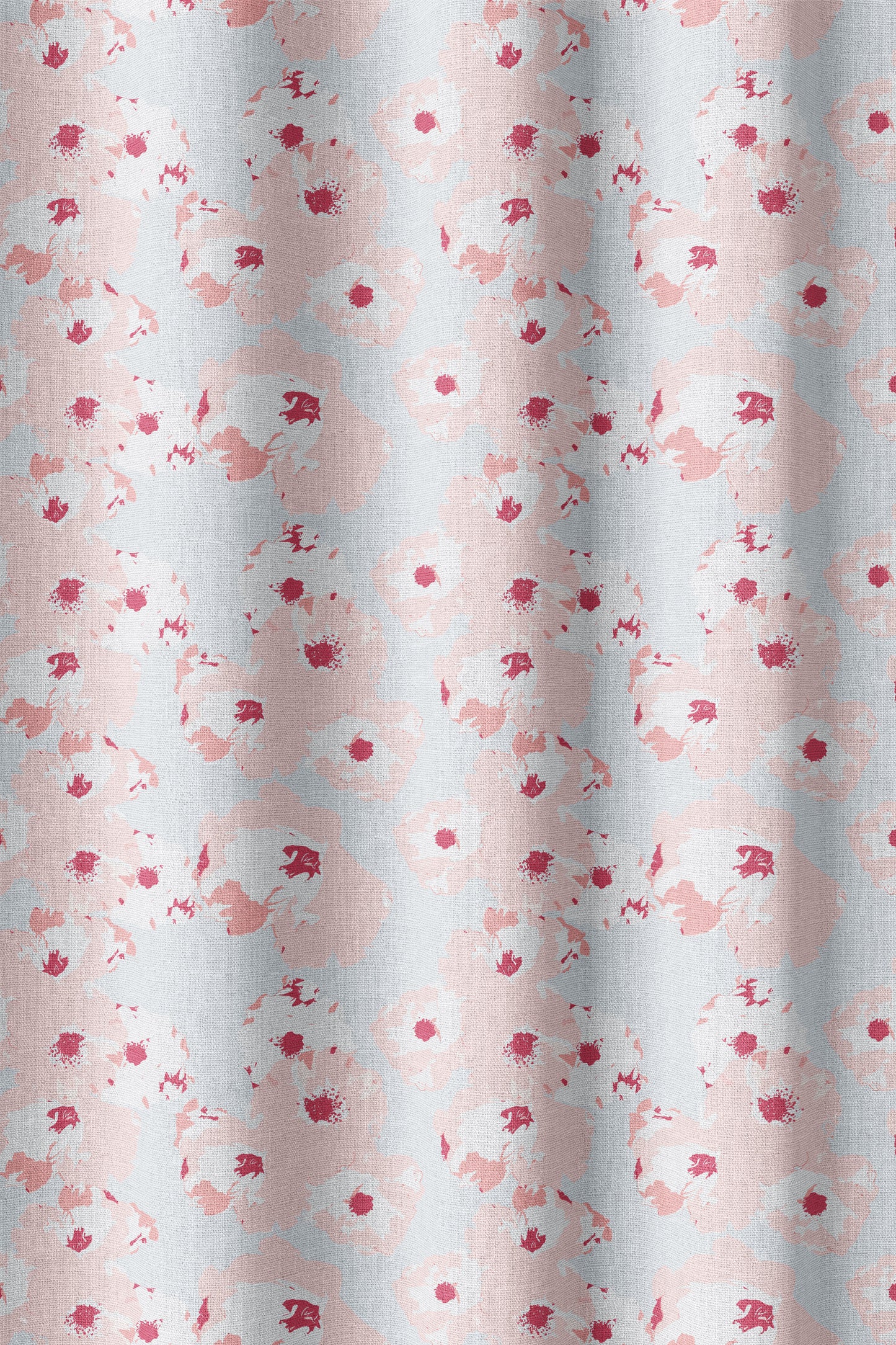 Cascading Pink Roses - Fabric