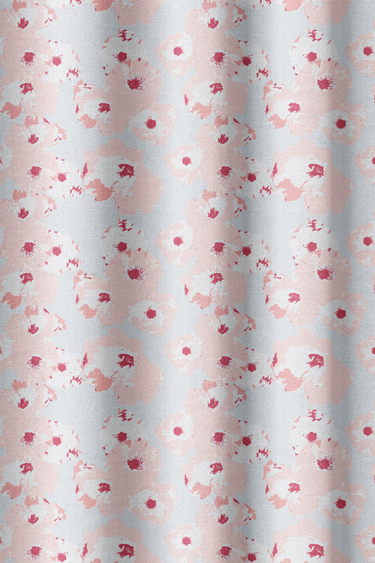 Cascading Pink Roses - Fabric